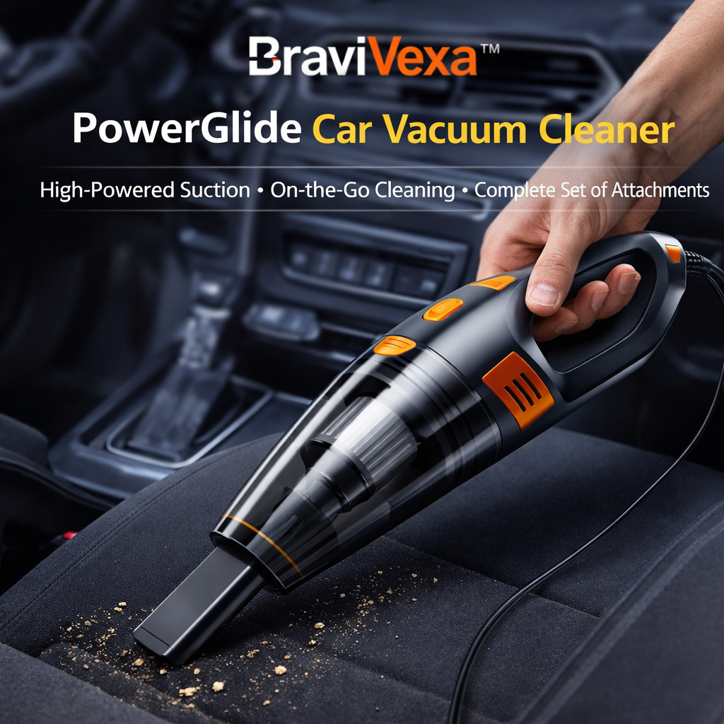 BraviVexa™ PowerGlide Car Vacuum Cleaner