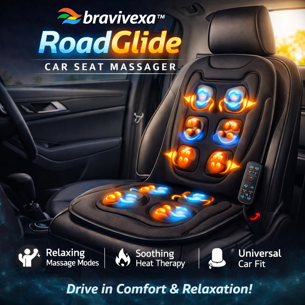 BraviVexa™ RoadGlide Car Seat Massager